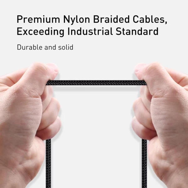Baseus Tungsten Gold Fast Charging Data Cable Type-C to Type-C 100W - Image 6
