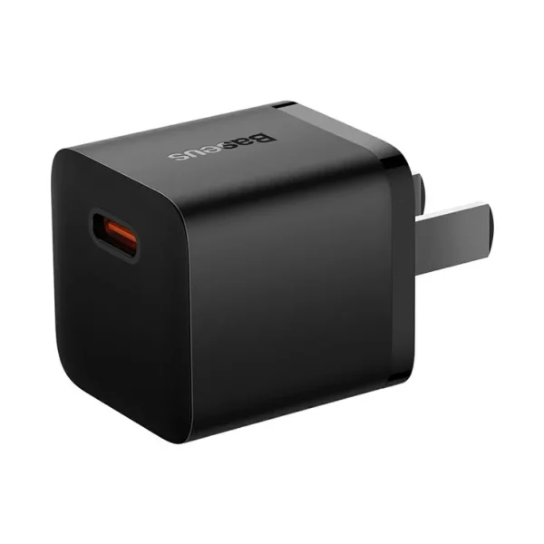 BASEUS GaN5 Fast Charger Adapter 1C 20W CN Plug Wall Charger (Mini)
