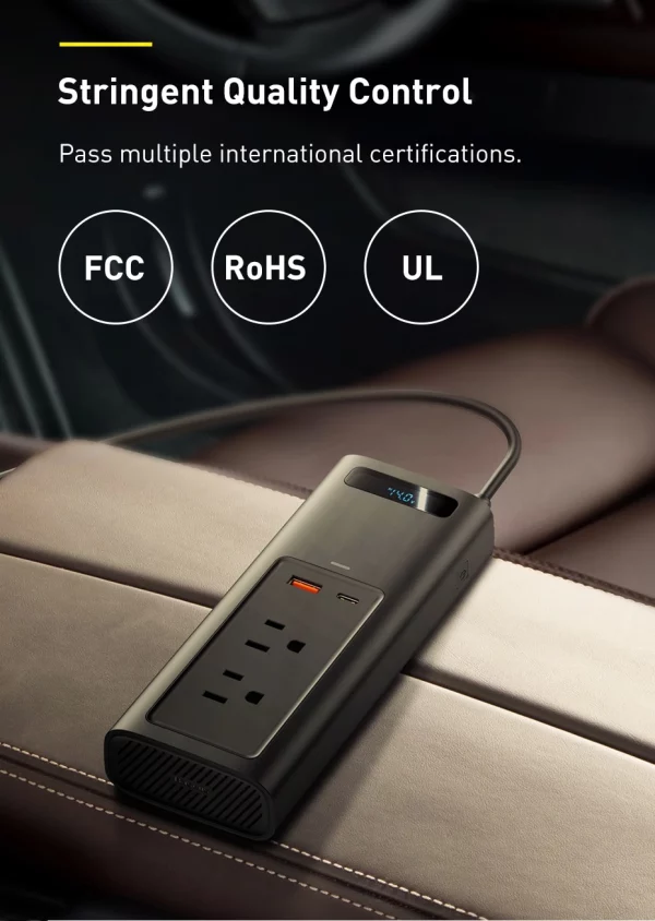 Baseus In-car Inverter 150W - Image 9