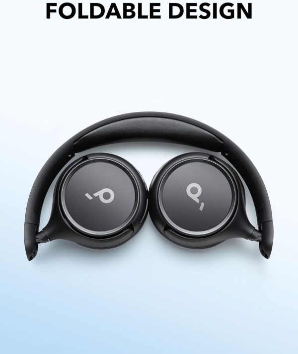 Soundcore H30i Wireless On-Ear Headphones-Black - Image 2