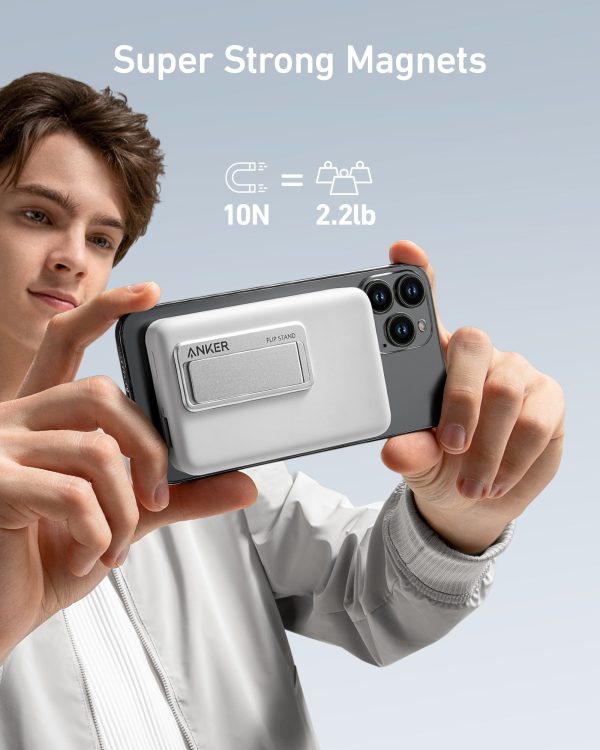 Anker A1652 Magnetic Power Bank 10,000mah - White - Image 6