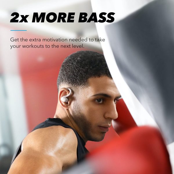 Soundcore Hybrid ANC Earbuds Sport X10 - White - Image 2